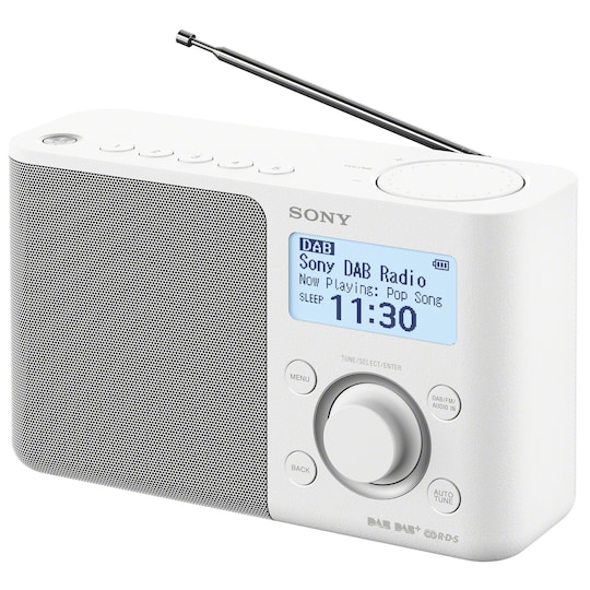 Sony DAB+ radio XDR-S61 (hvid)