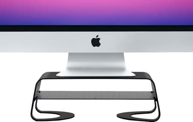 Twelve South Curve Riser metalstander (sort)