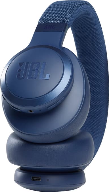 JBL LIVE 660NC trådløse around-ear høretelefoner (blå)