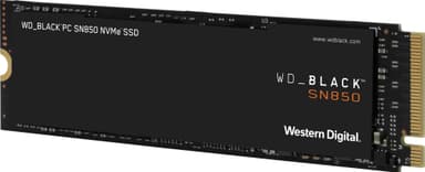 WD Black SN850 intern NVMe SSD (500 GB)