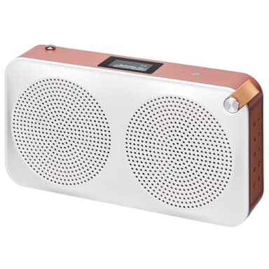 Sandstrøm DAB+ bærbar radio SCARIADUBK17E (rose gold) Sandstrøm DAB+ bærbar radio SCARIADUBK17E (rose gold)