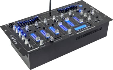 6-kanals Mixer / 12 indgange m. USB og Bluetooth