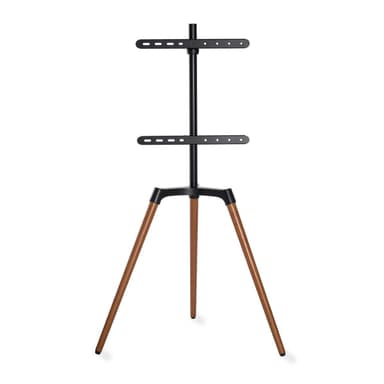 Tv-gulvstativ Sort/Bøg, 50-65""