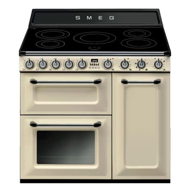 Smeg Victoria induktionskomfur TR93IBL (cream)