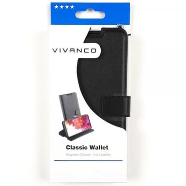 Samsung Galaxy S21 Etui Classic Wallet Sort