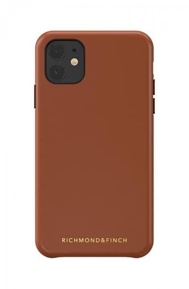 Richmond & Finch iPhone 11 Etui Wallet Löstagbart Cover Brun