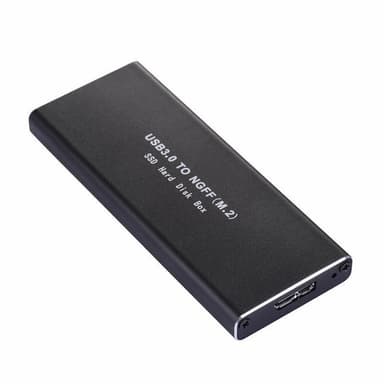 NÖRDIC Ekstern kabinet USB3.0 5Gbps til NGFF SATA M.2 2230-2242-2260-2280 B-nøgle, og B & M-Key