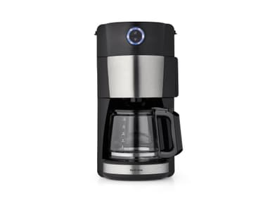 Nordic Sense Kaffemaskine m. kværn 900 watt Sort/Sølv