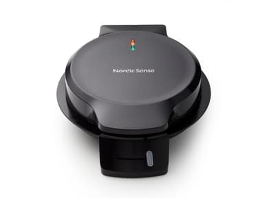 Nordic Sense Vaffeljern 1000 watt Sort