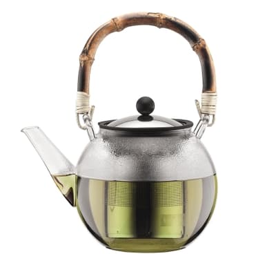 Bodum Tekande med bambus håndtag og stålfilter ASSAM