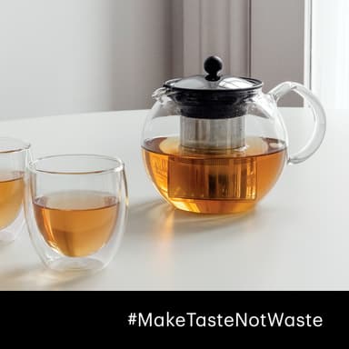 Bodum Tekande med glashåndtag og stålfilter ASSAM