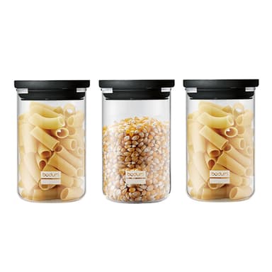 Bodum 3 stk. opbevaringsglas 0.6 l YOHKI SET