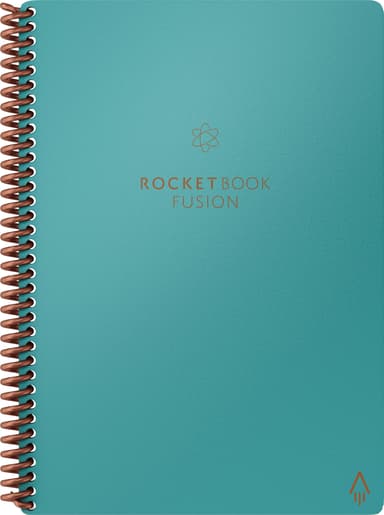 Rocketbook Fusion Executive genanvendelig notesbog A5 (neptune teal)
