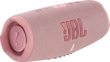 JBL Charge 5 trådløs transportabel højttaler (lyserød)