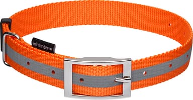 Minifinder hundehalsbånd (orange)