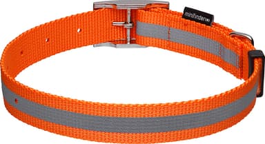 Minifinder hundehalsbånd (orange)