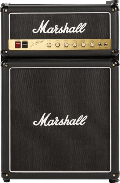 Marshall køleskab m/fryseboks MF44BLKEU (sort)