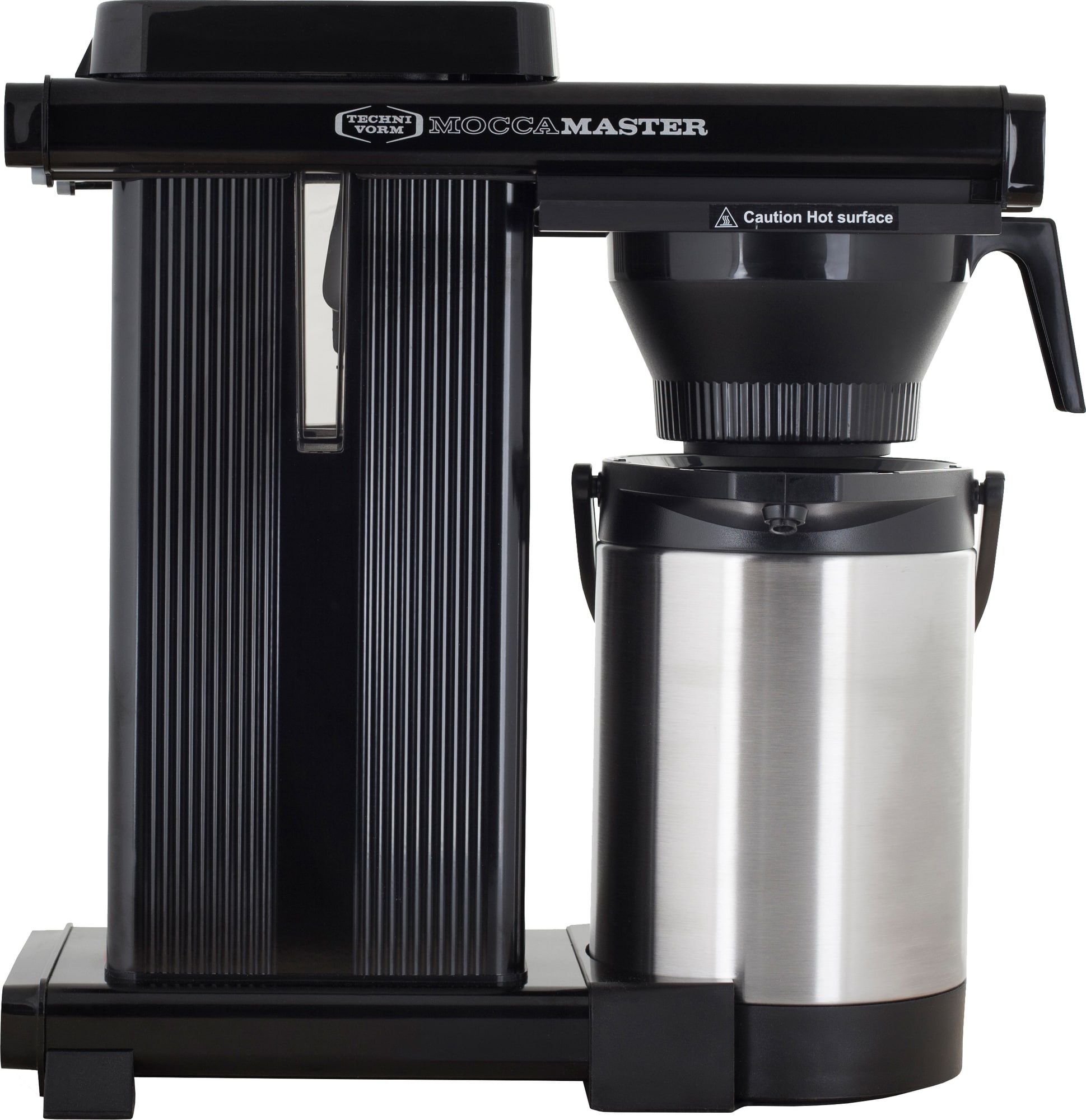 Se Moccamaster kaffemaskine - Catering Thermoserver - Black Silver hos Elgiganten