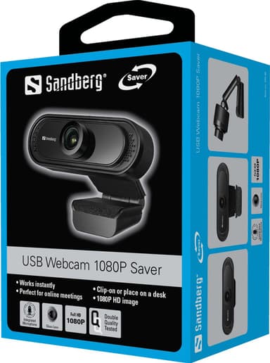 Sandberg USB 1080P Saver webkamera
