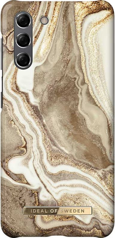 iDeal of Sweden cover til Samsung Galaxy S21 (golden sand marble)