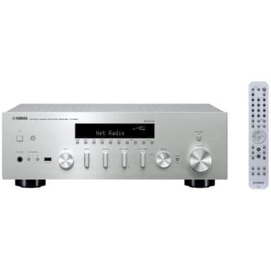 Yamaha 2.1 stereoreceiver R-N602 - sølv