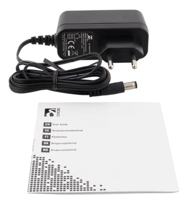 DELTACO PRIME HDMI Splitter, 1 til 4 splitter, 4K, HDCP, 3D, sort