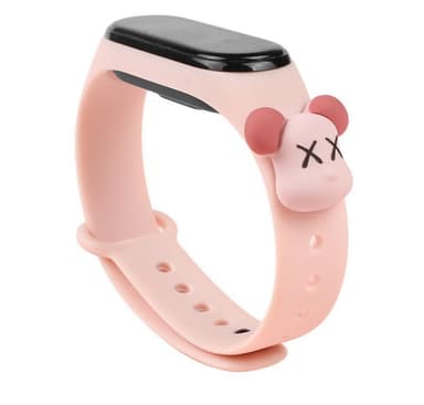 Xiamoi Mi Band 3/4 armbånd silikone Rosa