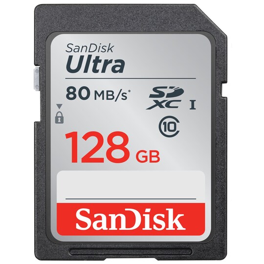 SanDisk Ultra SD hukommelseskort 128 GB