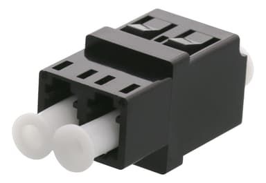 DELTACO Hætte, fiber, LC-LC, singlemode, duplex, keramisk, plast