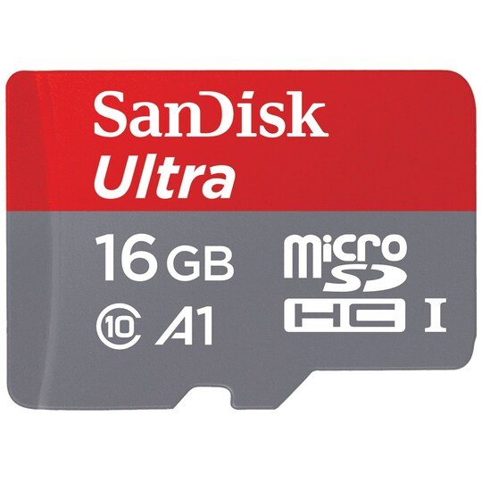 SanDisk Ultra mikro SD hukommelseskort - 16 GB
