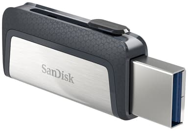 SanDisk Ultra Dual USB-C 3.1 USB-stik 64 GB