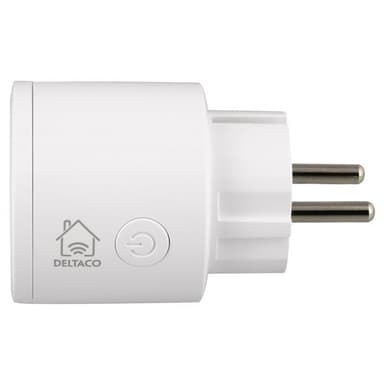DELTACO SMART HOME Wi-fi Strømstik 1xCEE 7 /3, 10A