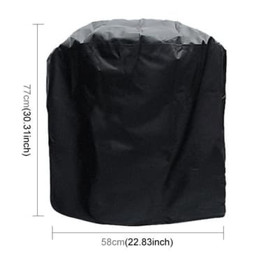 Grillbetræk 58 x 77 cm - Beskytter mod Vind og Vejr