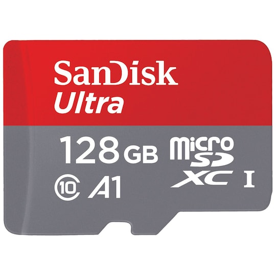 SanDisk Ultra mikro SD hukommelseskort - 128 GB