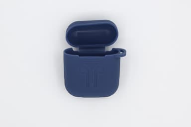 Taske til AirPods 1/2 med snor og skaller - Mørkeblå