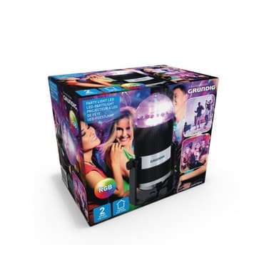 Disko LED-lampe RGB