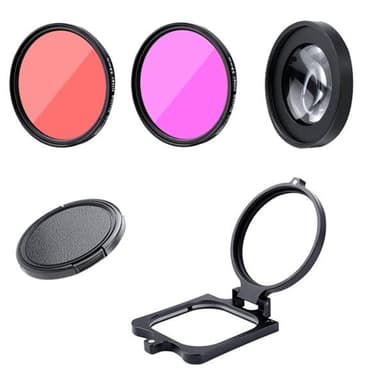 Filterkit Dykning Macrolinser GoPro HERO8 Professional 58mm 16X
