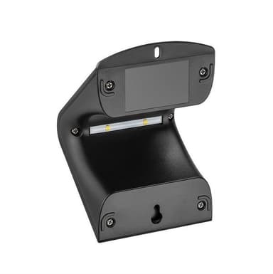 Sort Solcellelampe med bevægelsessensor - 1,5w