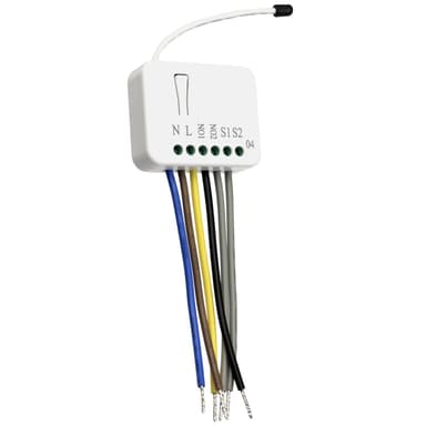 Z-Wave forsænket kontakt 2x1,5kW
