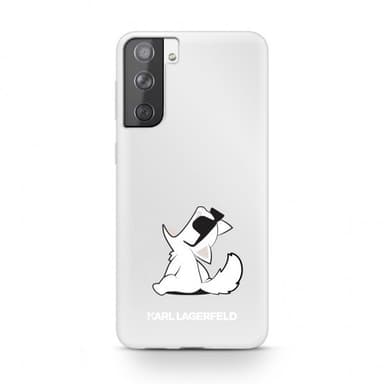 Karl Lagerfeld Samsung Galaxy S21 Plus Cover Choupette Transparent Klar