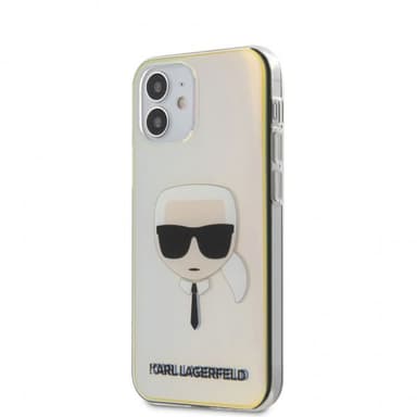 Karl Lagerfeld iPhone 12 Mini Cover Iconic Cover Iridescent