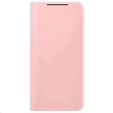 Samsung Original Galaxy S21 Plus Etui LED View Cover Lyserød