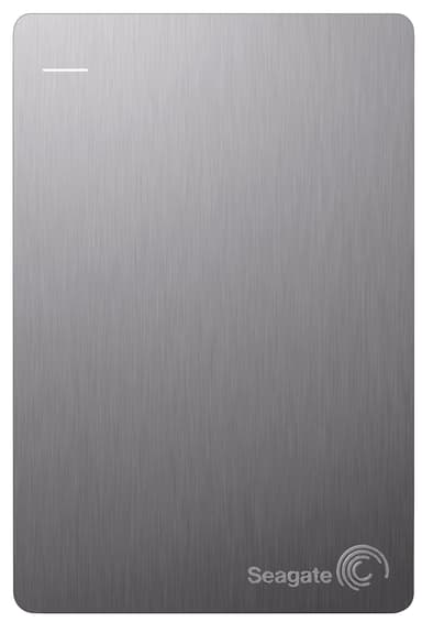 Seagate Slim Backup Plus 2 TB ekstern harddisk - sølv