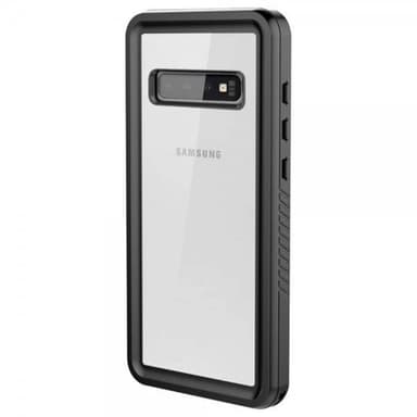 Black Rock Samsung Galaxy S10 Cover 360° Hero Case Sort Transparent