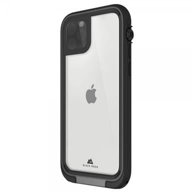 Black Rock iPhone 11 Pro Cover 360° Hero Case Sort Transparent