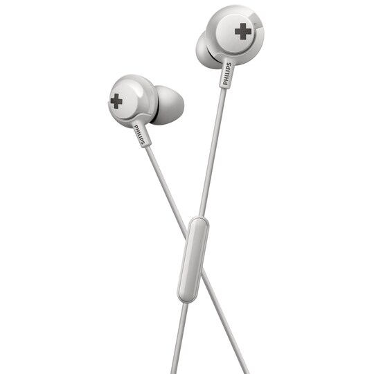 Philips Bass+ in-ear hovedtelefoner SHE4305 (hvid)