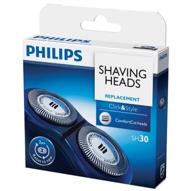 Philips Click & Style barberhoved  - 2 stk thumbnail