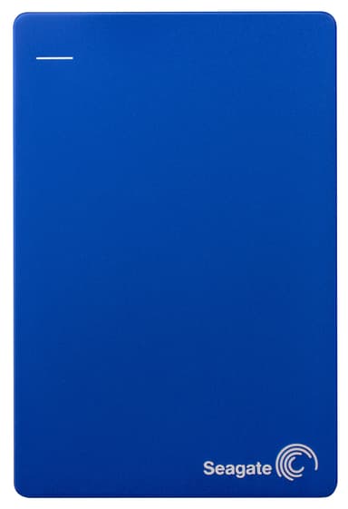 Seagate Slim Backup Plus 2 TB ekstern harddisk - blå