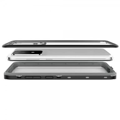Black Rock Samsung Galaxy S20 Plus Cover 360° Hero Case Sort Transparent