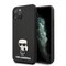 Karl Lagerfeld iPhone 11 Pro Cover Iconic Cover Saffiano Sort